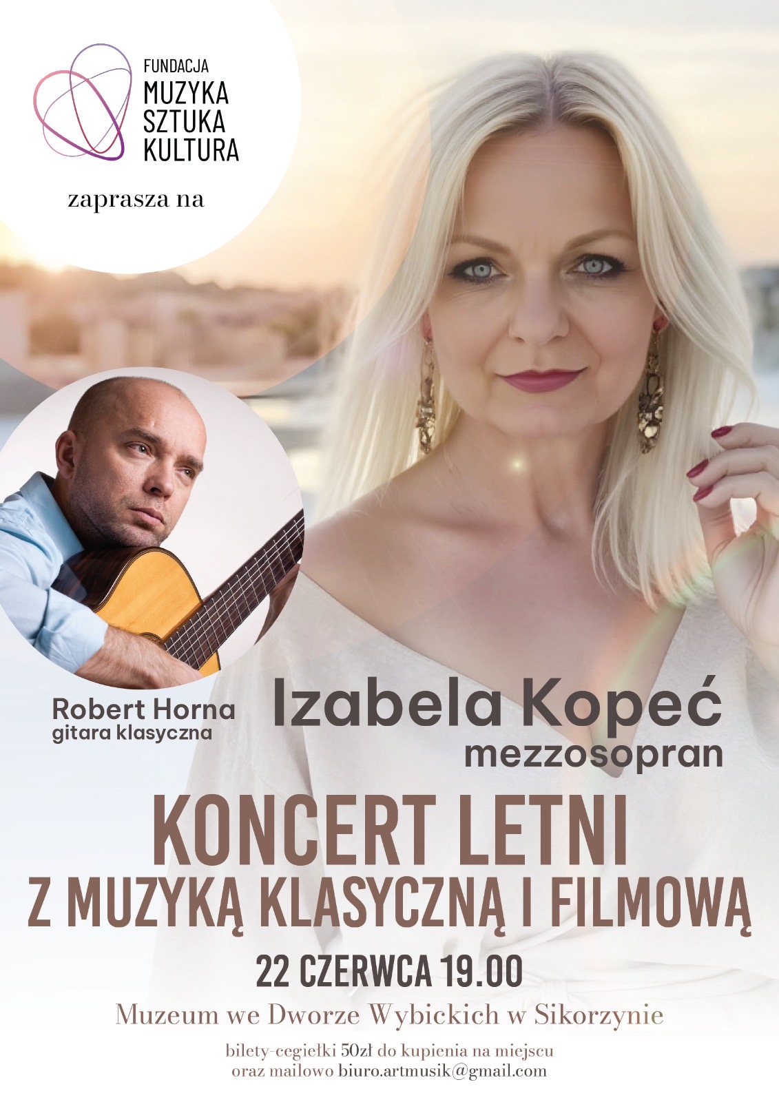 Koncert letni z muzyką klasyczną i filmową