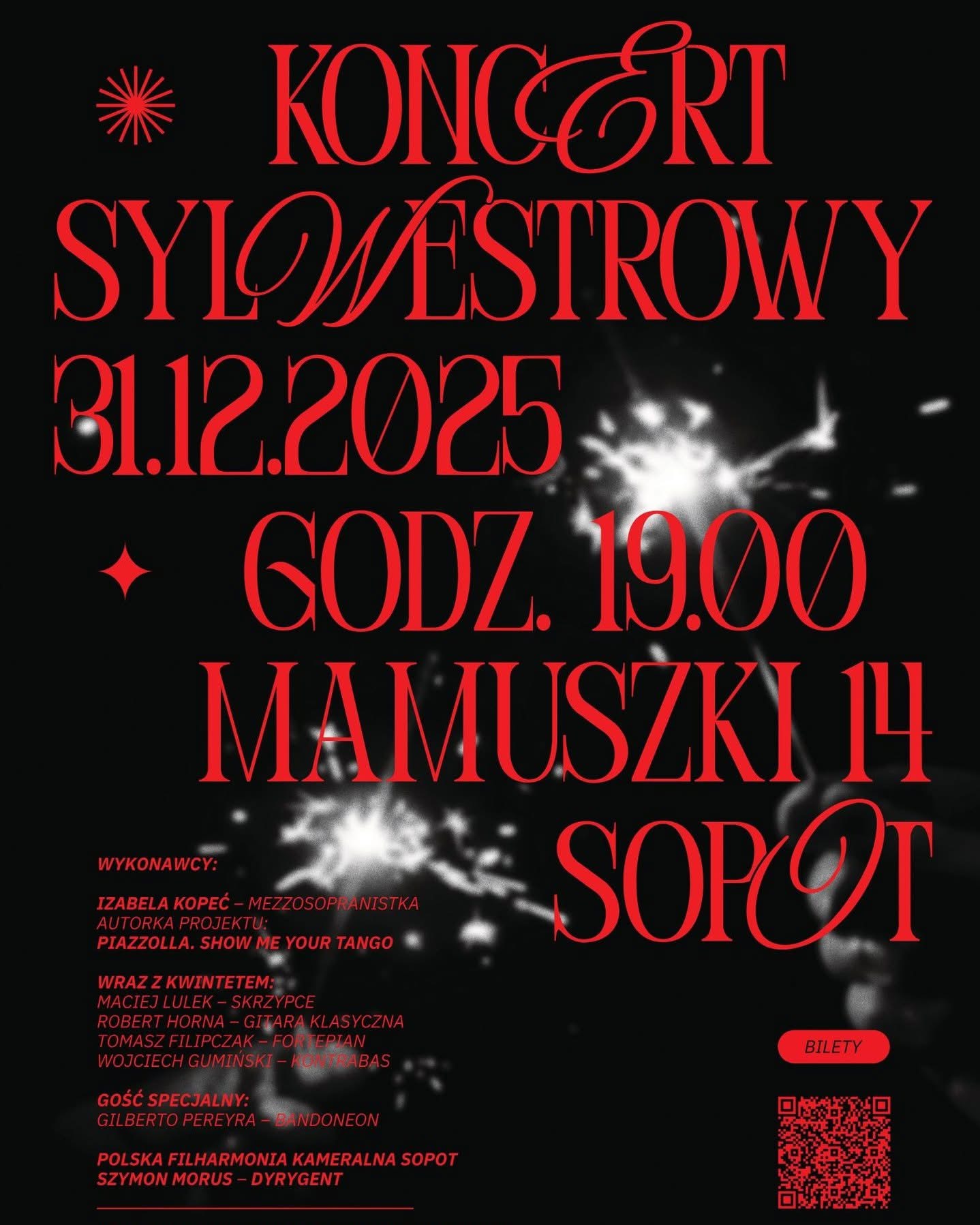 Koncert Sylwestrowy Piazzolla Show me Your Tango